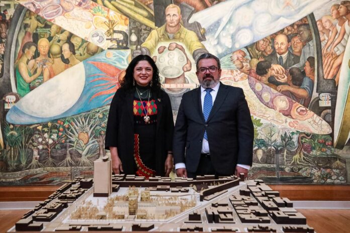 Las Secretarías de Cultura y de Infraestructura, Comunicaciones y Transportes se Reúnen para Hablar del Centro SCOP - AlternativaTlx