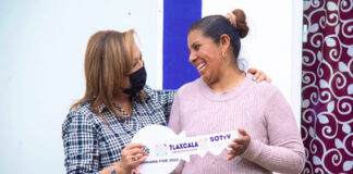 Gobernadora Entrega Acciones de Viviendas en Nopalucan y Beneficia a 28 Familias - AlternativaTlx