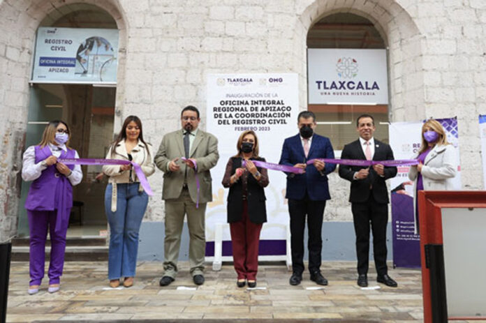 Inauguró Gobernadora Oficina Regional del Registro Civil en Apizaco - AlternativaTlx Inauguró Gobernadora Oficina Regional del Registro Civil en Apizaco - AlternativaTlx