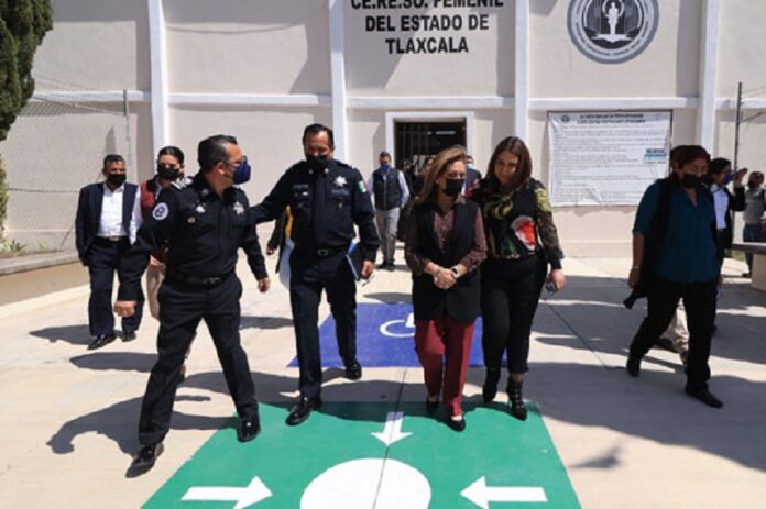 Verificó Gobernadora Mejoras en el Anexo Femenil del Cereso de Apizaco - AlternativaTlx
