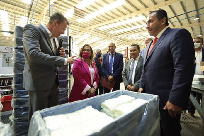 Visitó Gobernadora Lorena Cuéllar Empresa DBW en CIX I de Tetla - AlternativaTlx Visitó Gobernadora Lorena Cuéllar Empresa DBW en CIX I de Tetla - AlternativaTlx