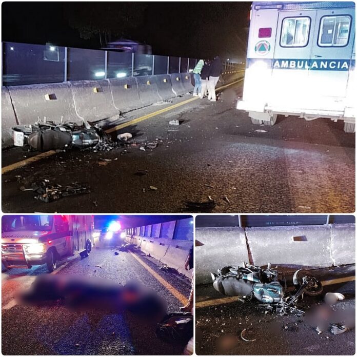 Cobra la Vida de Motociclistas Accidente en la México-Veracruz - AlternativaTlx