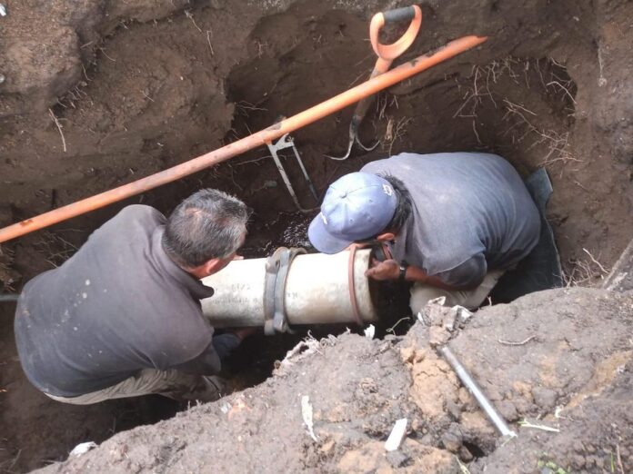 Repara CAPAMH Línea de Agua del Pozo del Lienzo Charro - AlternativaTlx