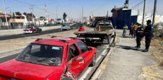 Atiende Dirección de Seguridad Pública de Huamantla Accidente Vehicular en el Libramiento Oriente - AlternativaTlx