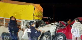 Atiende Personal de Seguridad Pública de Huamantla Accidente Vial en el Camino a Benito Juárez - AlternativaTlx