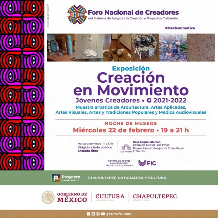 En Los Pinos, Jóvenes Creadores se Suman a la Noche de Museos - AlternativaTlx