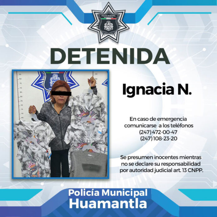 Detiene Dirección de Seguridad Pública de Huamantla a Fardera en el Centro de la Ciudad - AlternativaTlx