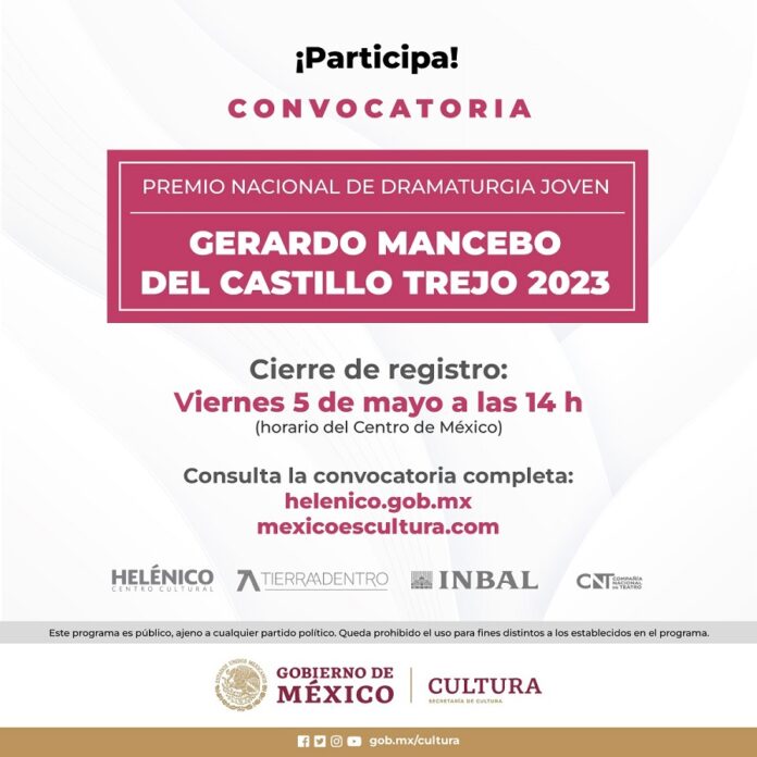 El Premio Gerardo Mancebo del Castillo Trejo 2023 Refrenda su Compromiso con las Letras Mexicanas - AlternativaTlx