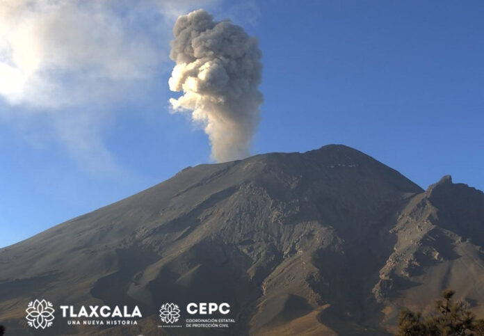 Emite CEPC Recomendaciones por Emisiones de Ceniza y Explosiones del Popocatépetl - AlternativaTlx