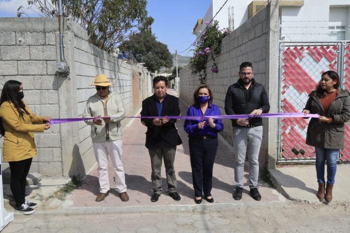 Entregó Gobernadora Lorena Cuéllar Obra Pública en Totolac - AlternativaTlx