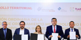 Firmó Gobernadora Primer Programa Metropolitano de la Zona Interestatal Puebla-Tlaxcala - AlternativaTlx