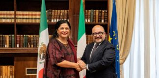 La Secretaria de Cultura, Alejandra Frausto, se Reúne en Roma con su Homólogo Italiano, Gennaro Sangiuliano - AlternativaTlx