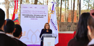 Gobernadora Inauguró Obras de Rehabilitación en Instituciones de Educación Básica de Tecopilco - AlternativaTlx