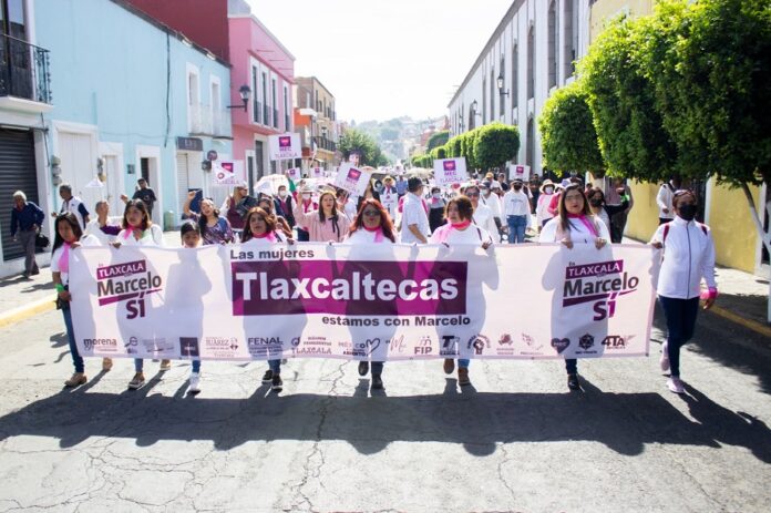 Mujeres sin Violencia con Marcelo Sí, Marchan en Tlaxcala - AlternativaTlx Mujeres sin Violencia con Marcelo Sí, Marchan en Tlaxcala - AlternativaTlx