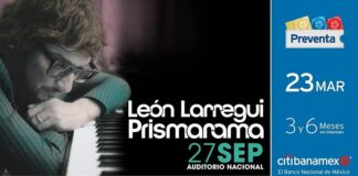 León Larregui Anuncia su Primer Auditorio Nacional como Solista - AlternativaTlx