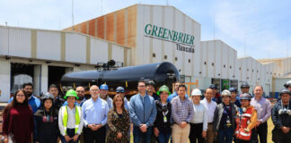 Visitó Gobernadora Lorena Cuéllar la Empresa Greenbrier en CIX I de Tetla - AlternativaTlx