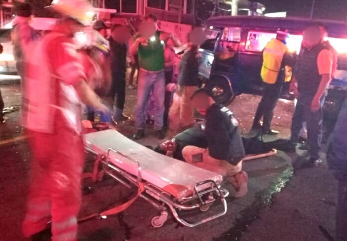 Un Lesionado y un Asegurado deja Choque de Particulares - AlternativaTlx