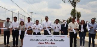 Gobernador de Puebla Inaugura Calle en Chiautzingo - AlternativaTlx