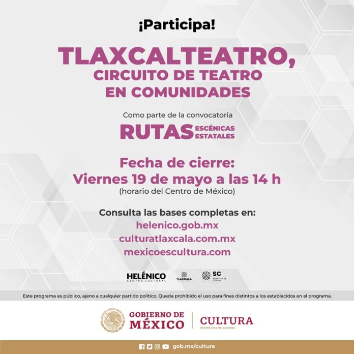 Con la Convocatoria Rutas Escénicas Estatales 2023, se Movilizará la Potencia del Arte Teatral en Seis Entidades del País - AlternativaTlx