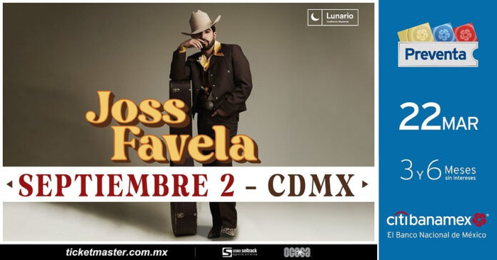 ¡Joss Favela Pondrá a Cantar por Primera vez al Lunario! - AlternativaTlx