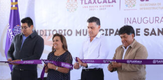 Gobernadora Entregó Tercera Etapa de Construcción del Auditorio de Tecopilco - AlternativaTlx