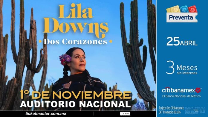Lila Downs se Presentará en la CDMX - AlternativaTlx Lila Downs se Presentará en la CDMX - AlternativaTlx
