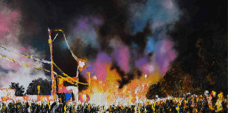 El Trabajo Pictórico de Samara Colina busca Reinterpretar las Multitudes en Medio de las Protestas - AlternativaTlx