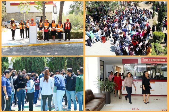 Se sumó UATx a Simulacro Nacional - AlternativaTlx
