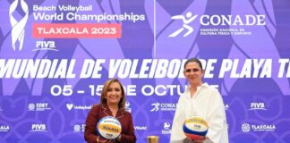 Presentaron Conade y Gobierno del Estado Oficialmente el Campeonato Mundial de Voleibol de Playa Tlaxcala 2023 - AlternativaTlx