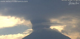 Alertan por Caída de Ceniza del Volcán Popocatépetl en Algunos Puntos de Tlaxcala - AlternativaTlx