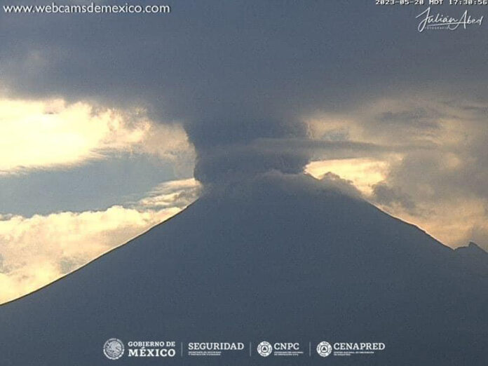 Alertan por Caída de Ceniza del Volcán Popocatépetl en Algunos Puntos de Tlaxcala - AlternativaTlx