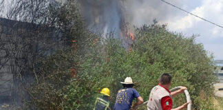Atiende Protección Civil y Seguridad Pública de Huamantla Incendio en Nuevos Horizontes - AlternativaTlx