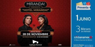 Debido al Éxito, Miranda! Abre Otra Fecha en Auditorio Nacional - AlternativaTlx