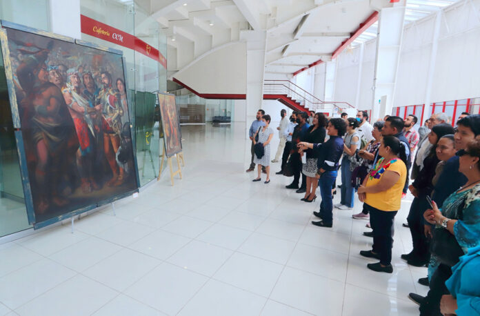 Exhibe UATx Muestra Pictórica Dedicada a Xicohténcatl - AlternativaTlx