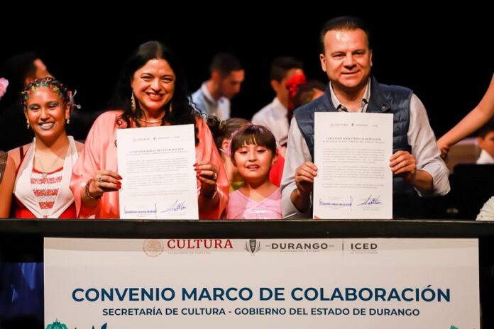 La Secretaría de Cultura Federal y el Gobierno de Durango Firman Convenio de Colaboración - AlternativaTlx