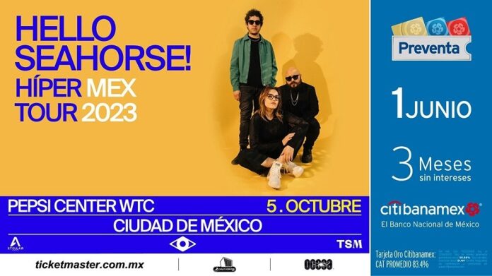 Hello Seahors! Dará un Concierto Imperdible en Ciudad de México - AlternativaTlx