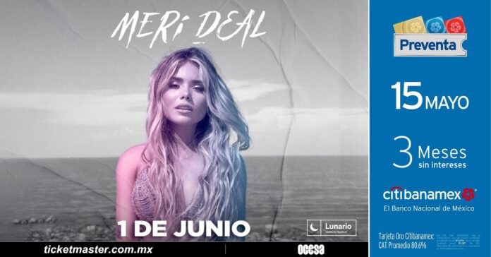 Meri Deal Presentará su Álbum Debut en el Lunario - AlternativaTlx Meri Deal Presentará su Álbum Debut en el Lunario - AlternativaTlx