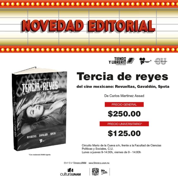 Filmoteca UNAM Lanza Novedades Editoriales - AlternativaTlx