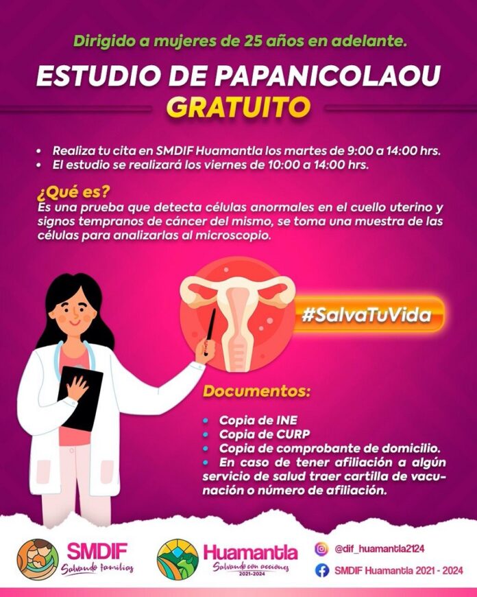 Anuncia SMDIF Huamantla Campaña de Salud Gratuita para Detección Oportuna de Cáncer - AlternativaTlx