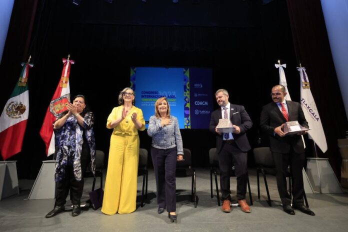 Inauguró Gobernadora Lorena Cuéllar Congreso Internacional AGOL 2023 - AlternativaTlx