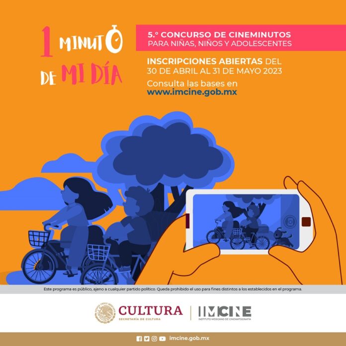 IMCINE busca a las y los Cineastas del Futuro: ya Abrió en el Concurso de Cineminutos “Un Minuto de mi Día” 2023 - AlternativaTlx