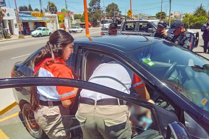 Auxilia Protección Civil y Seguridad Pública de Huamantla a Persona Herida por Arma de Fuego - AlternativaTlx