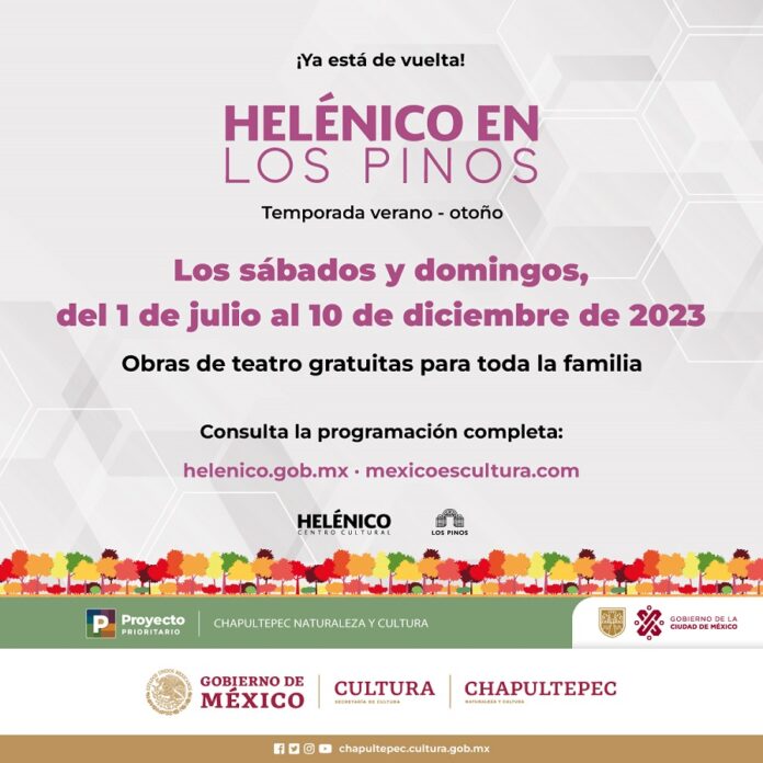 Comienza la Temporada de Verano-Otoño del Programa Helénico en Los Pinos 2023 - AlternativaTlx Comienza la Temporada de Verano-Otoño del Programa Helénico en Los Pinos 2023 - AlternativaTlx