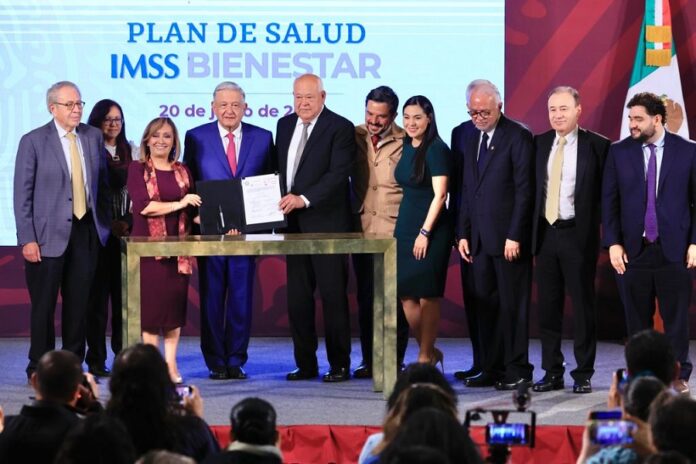 Firma Gobernadora Lorena Cuéllar Convenio de Coordinación para Transferencia de Recursos a IMSS-BIENESTAR - AlternativaTlx
