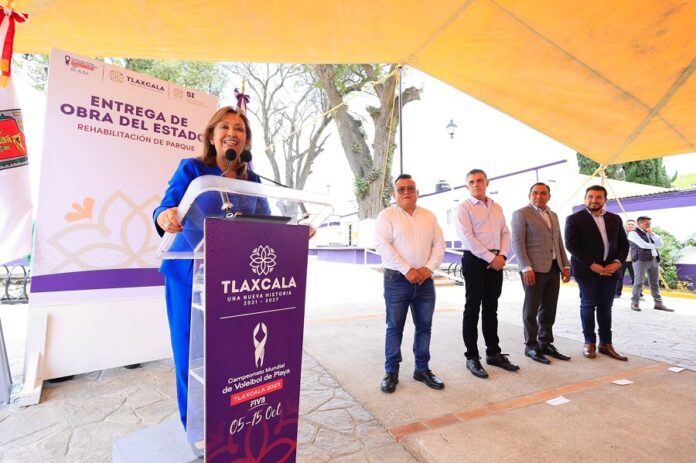 Rehabilitó Gobierno del Estado Parque del Barrio “La Preciosa” en Huamantla - AlternativaTlx