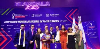 Socializó Gobernadora Lorena Cuéllar el Campeonato Mundial de Voleibol de Playa Tlaxcala 2023 - AlternativaTlx