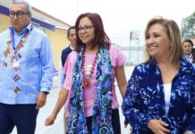 Entregó Gobernadora Lorena Cuéllar Obra y Equipamiento a Primaria Emiliano Zapata de Zitlaltépec - AlternativaTlx