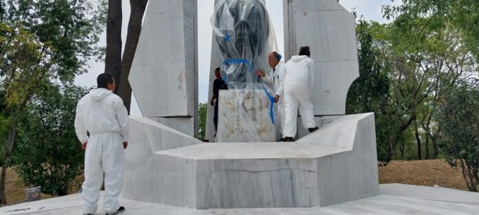 Monumento a Rosario Castellanos, Patrimonio Artístico Restaurado en el Marco de Proyecto Chapultepec, Naturaleza y Cultura - AlternativaTlx