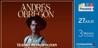 Andrés Obregón dará Concierto en la CDMX - AlternativaTlx