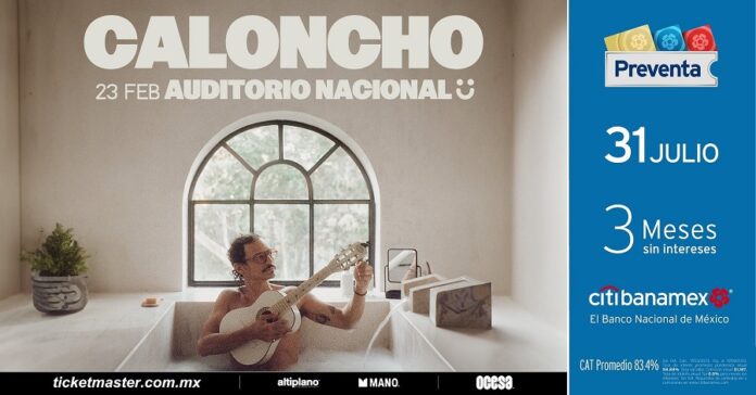 Caloncho Ofrecerá uno de sus Conciertos más Especiales en CDMX - AlternativaTlx